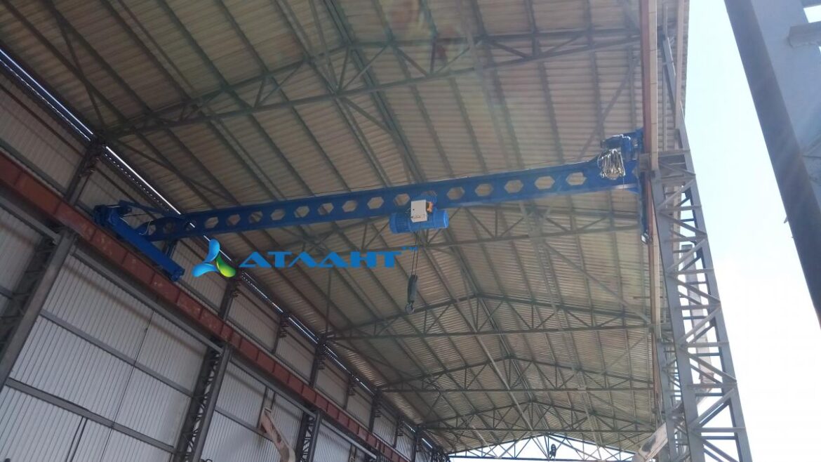 Изготовление кран-балки опорной в сборе с тельфером 5т