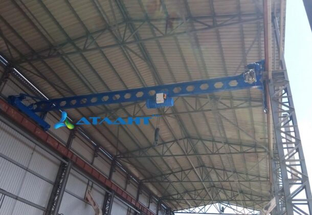 Изготовление кран-балки опорной в сборе с тельфером 5т