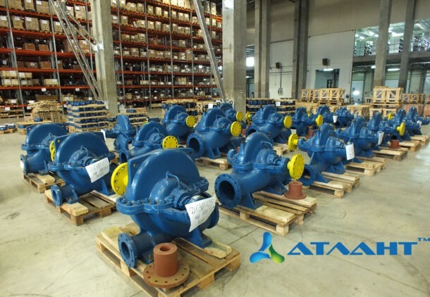 Насосы двустороннего входа типа Д, 1Д