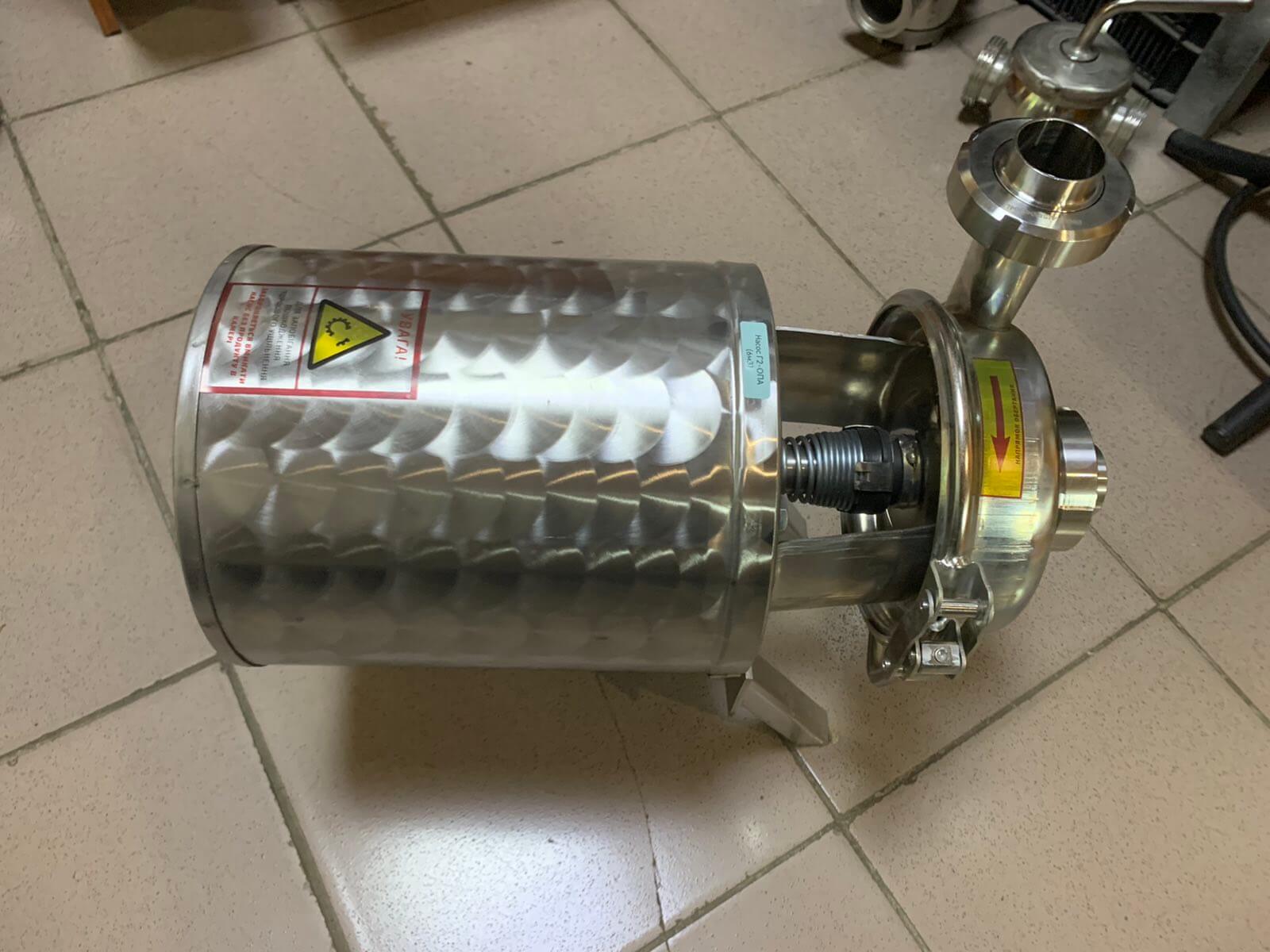 Насос Г2-ОПГ для творожного зерна с двигателем 1,1 кВт