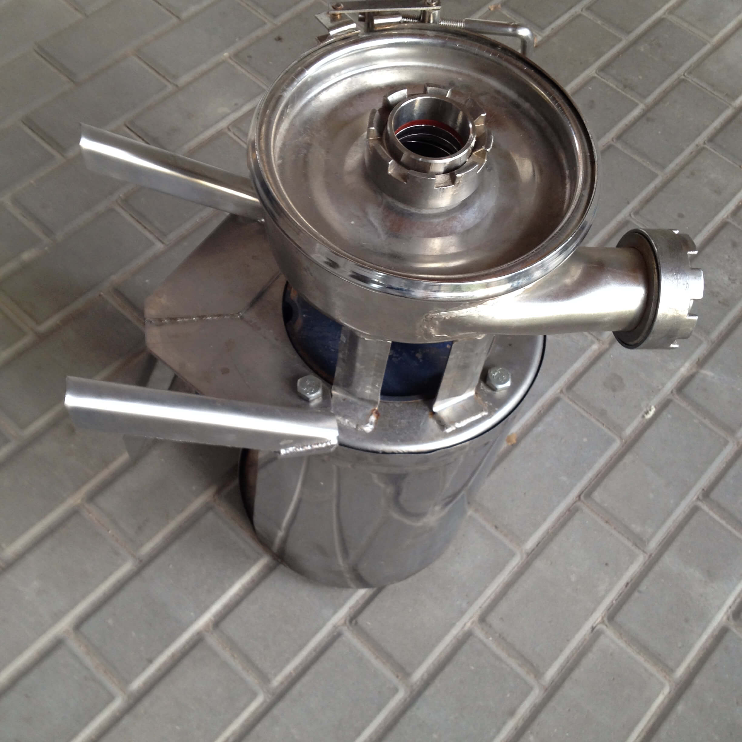 Насос Г2-ОПГ для сирного зерна з двигуном 1,1 кВт