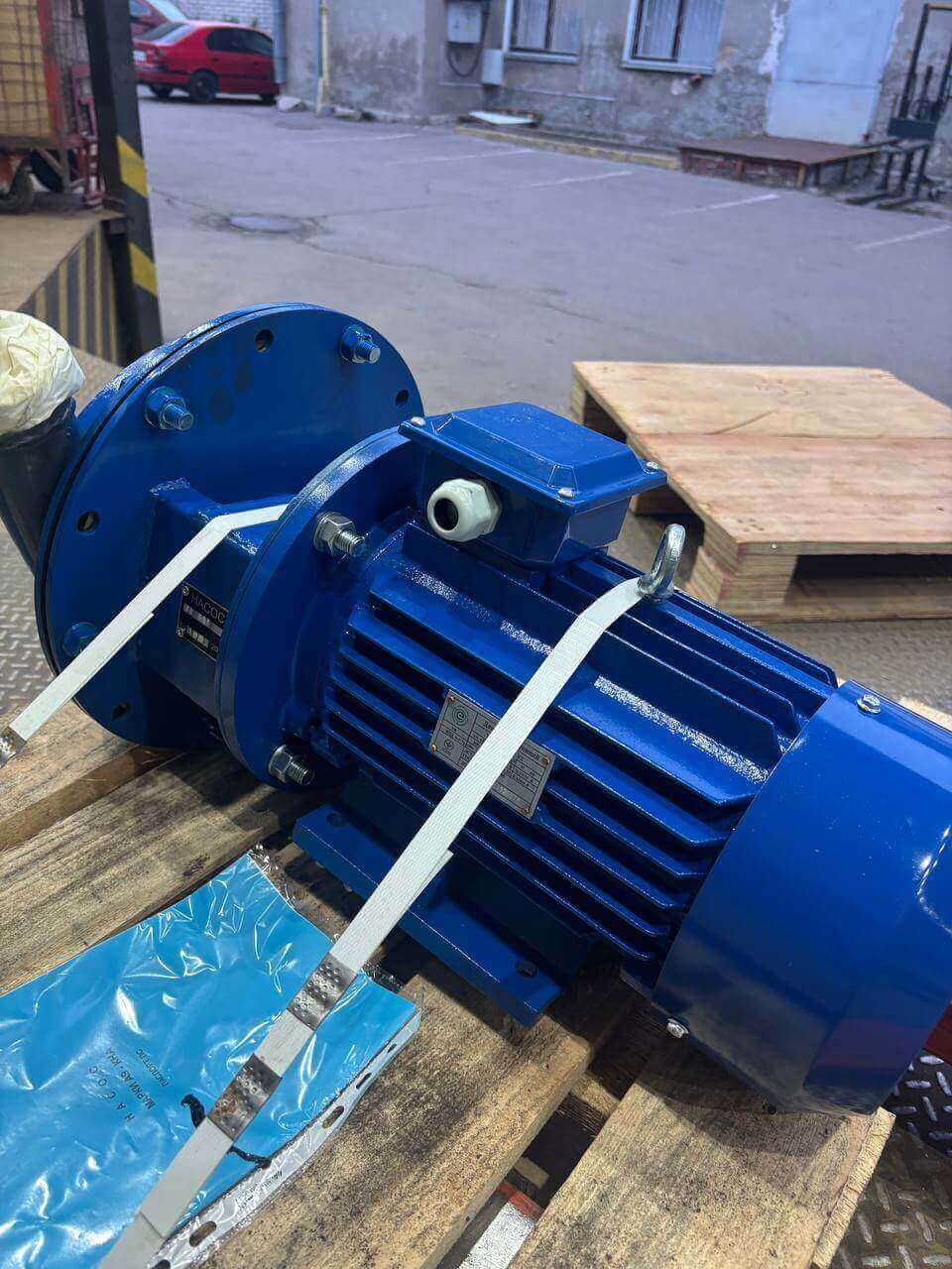 Відцентровий харчовий насос А9-КНА для перекачування томатної пасти, сирного зерна