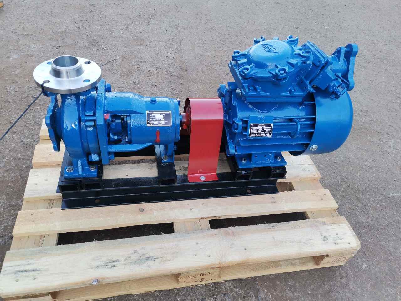 Насос хімічний АХ 40-25-160 К, Е, І з електродвигуном 5,5 кВт